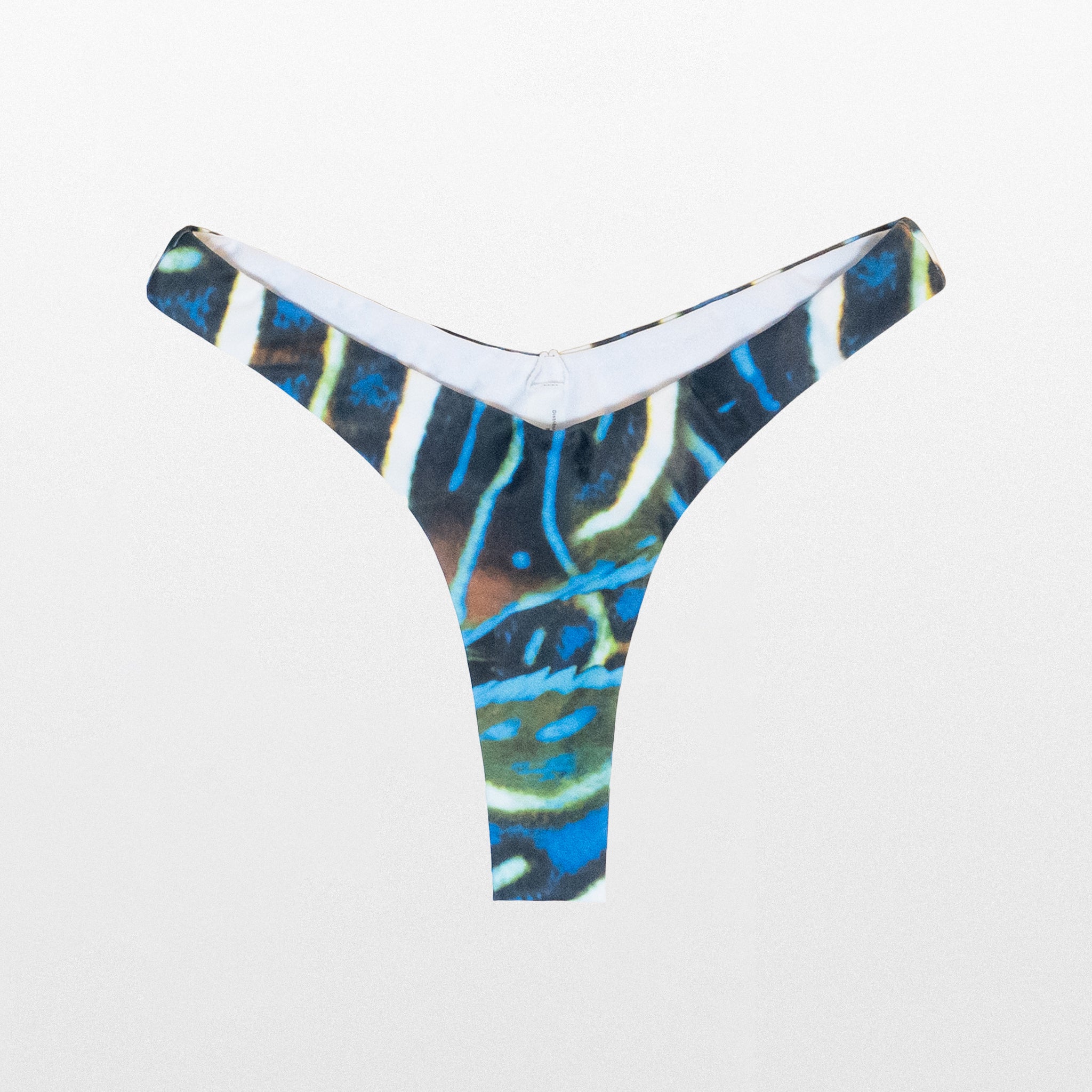 Slip Bikini Tropical Blue