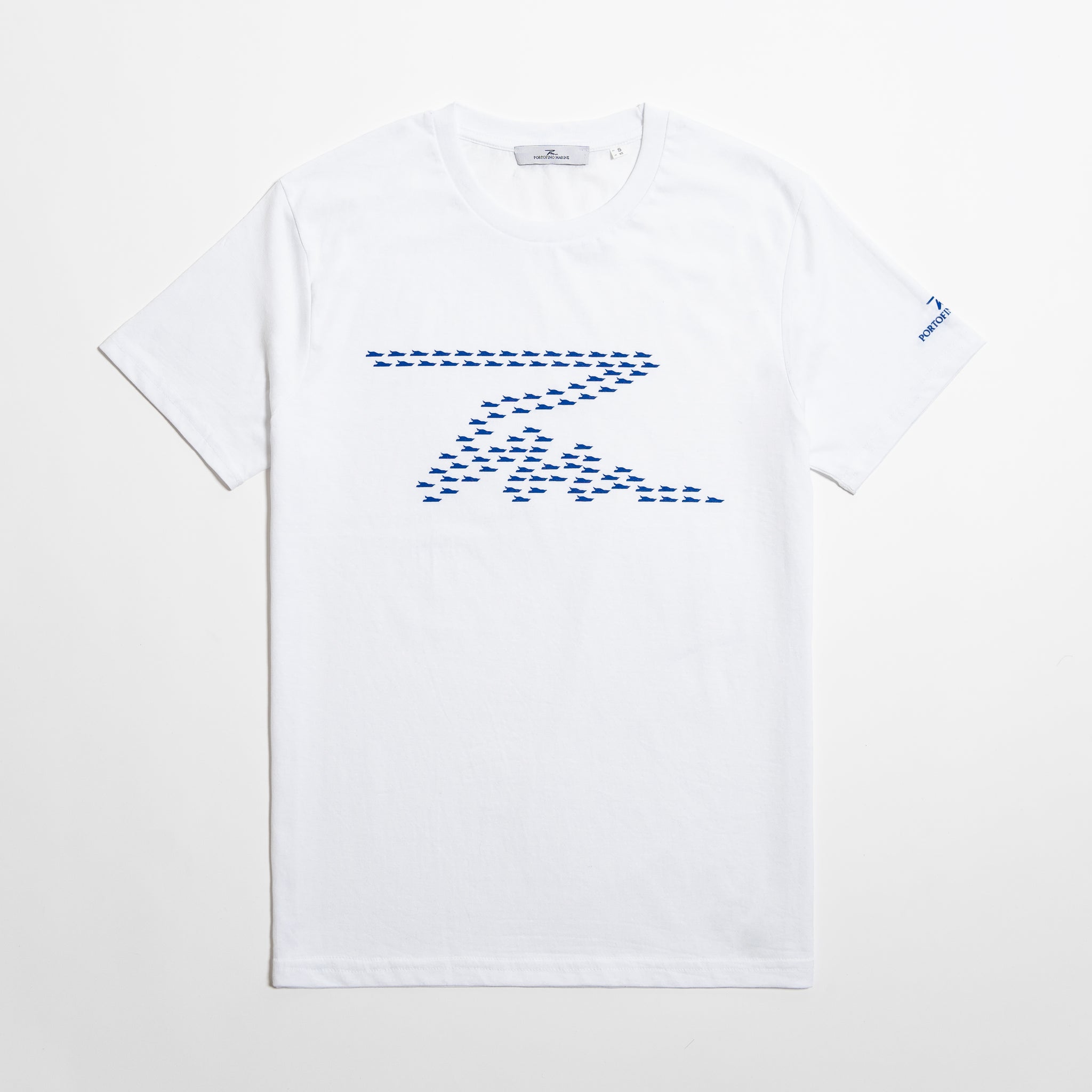 Short-sleeved T-shirt with print - White